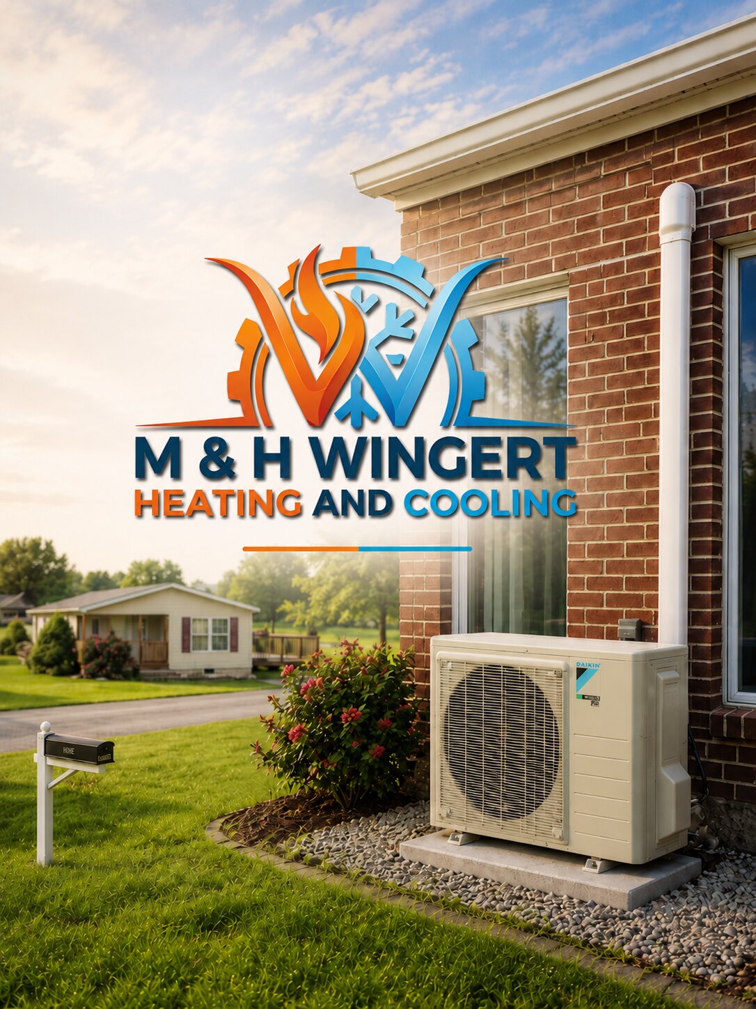 M & H Wingert Heating and Cooling — residential install